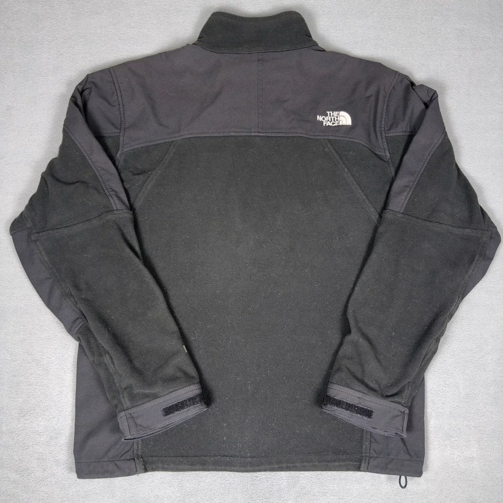 The North Face Windstopper Fleece Softshell Full Zip Jacket Black Mens Medium